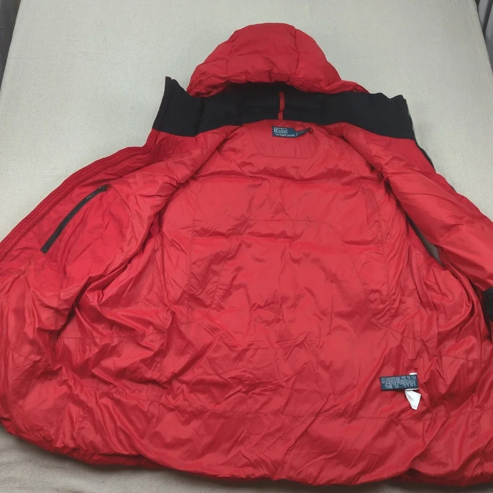 Polo Ralph Lauren Puffer Vest Mens 3XLT Red Down  PRL67 Downhill Alpine Ski